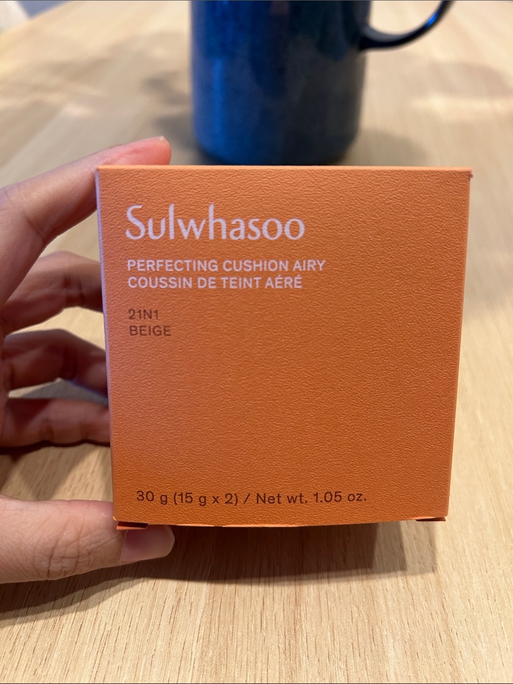 Sulshasoo Perfecting Cushion Airy 21N1 Beige - Lightweight